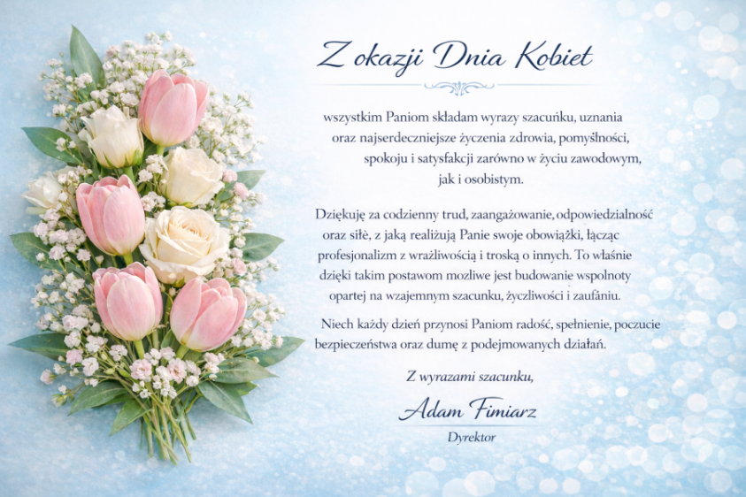 Ilustracja do artykułu: Życzenia z okazji Dnia Kobiet 2026 